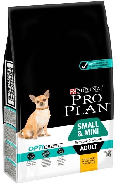 

Сухой корм Purina Pro Plan Dog Small & Mini Sensitive Digestion с курицей 7 кг