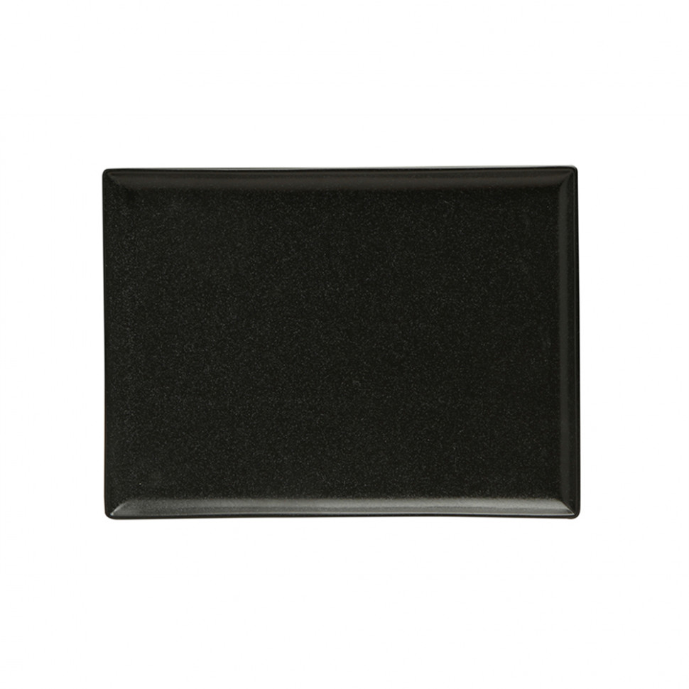 

Тарелка прямоугольная Porland 27x21 см (черная)