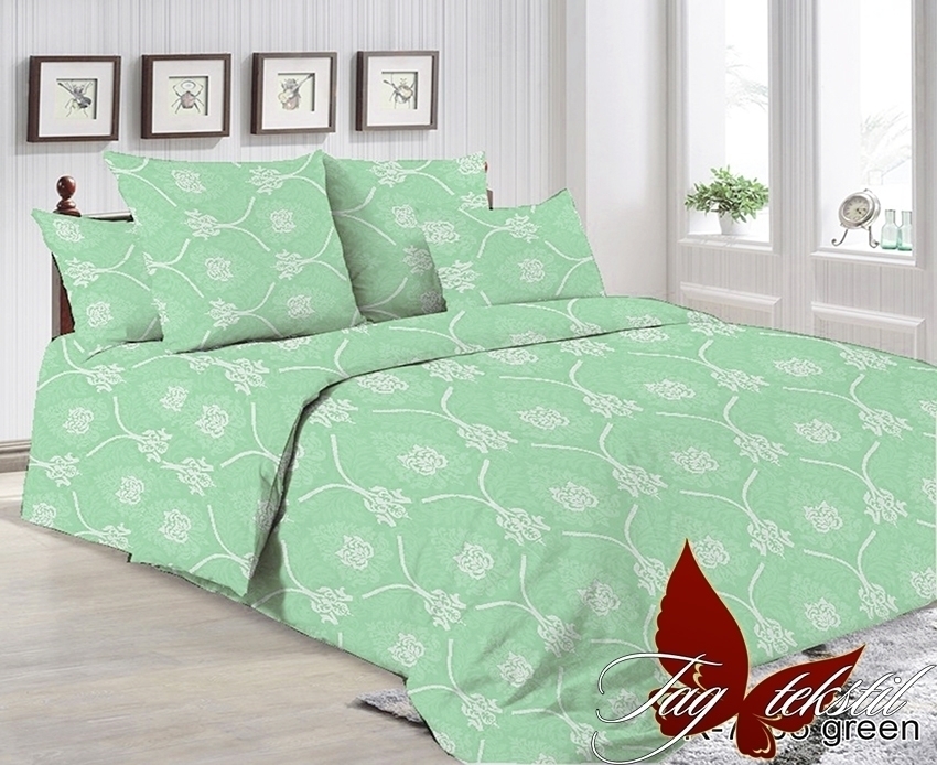 

Постельное белье (R7005 green) TAG 180x215 см 000076653