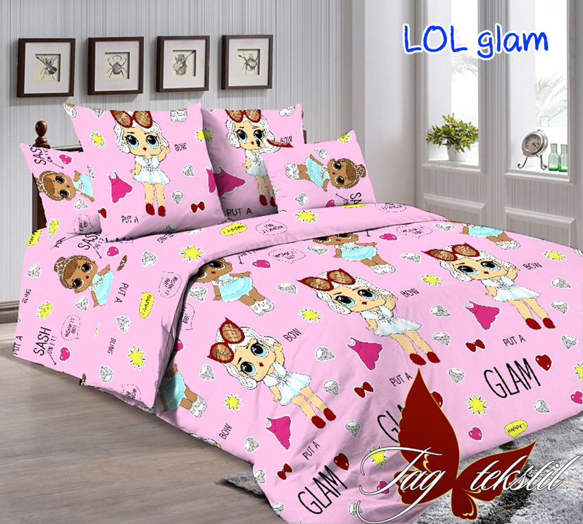 

Постельное белье (LOL glam) ТМ TAG 150x215 см 000077072