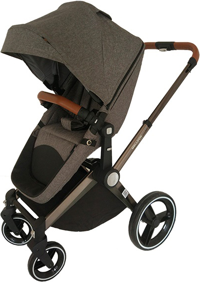

Детская коляска 2 в 1 Welldon WD007 Серая (WD007-2) (4820212900266)