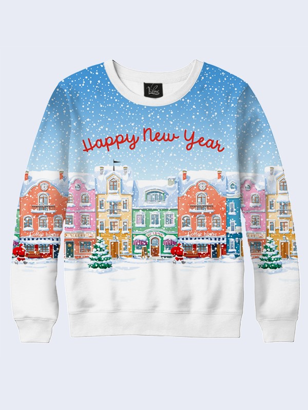 

Мужской свитшот Winter town Vilno L 000033053
