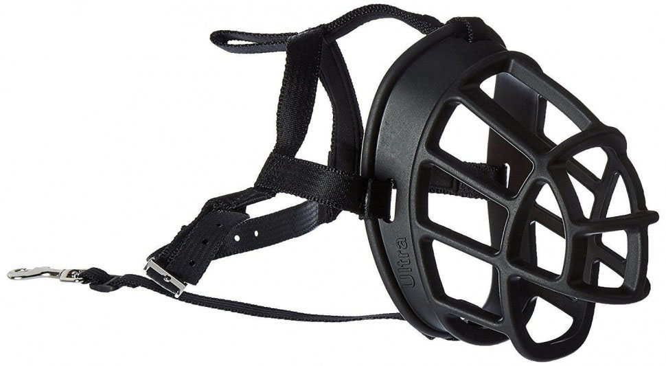 

Намордник BASKERVILLE ULTRA MUZZLE №1 Объем морды 22см длина 6см (41807)