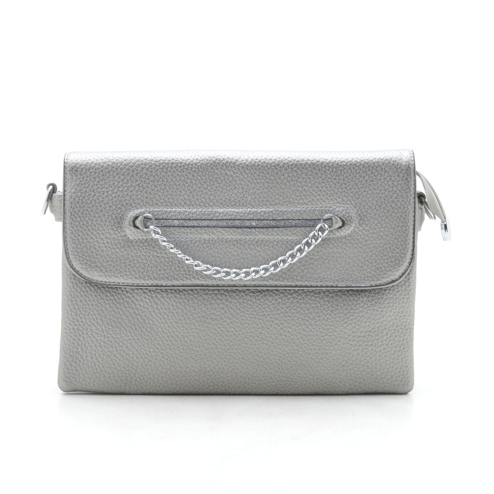 

Женский клатч Clutches 18х27х7 см Серебристый 000079911