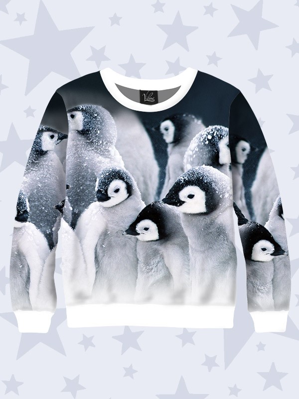 

Детский свитшот Penguins in the snow (7760) Vilno 104-110 см 000032701