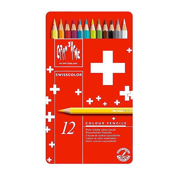 

Набор Карандашей Акварельных Caran d'Ache Swisscolor Металлический бокс, 30 цветов (1285.730) (7610186020360)