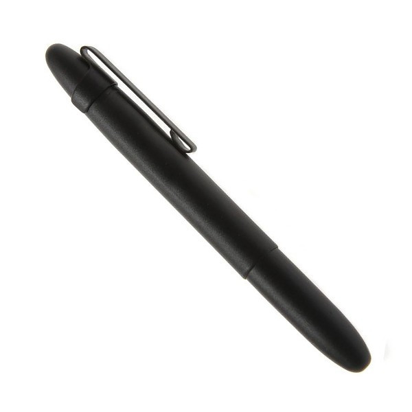 

Ручка Fisher Space Pen Буллит Чёрная с Клипсой / 400BCL (747609844450)