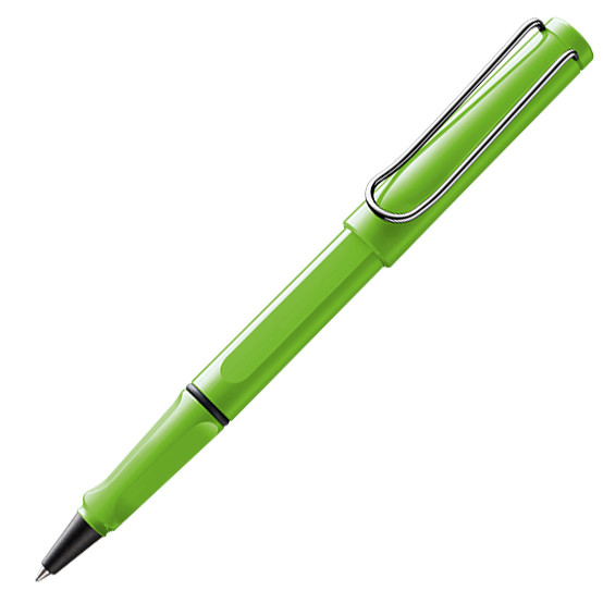 

Ручка-роллер Lamy Safari Зелёная / Стержень M63 1,0 мм Чёрный (4014519661412)