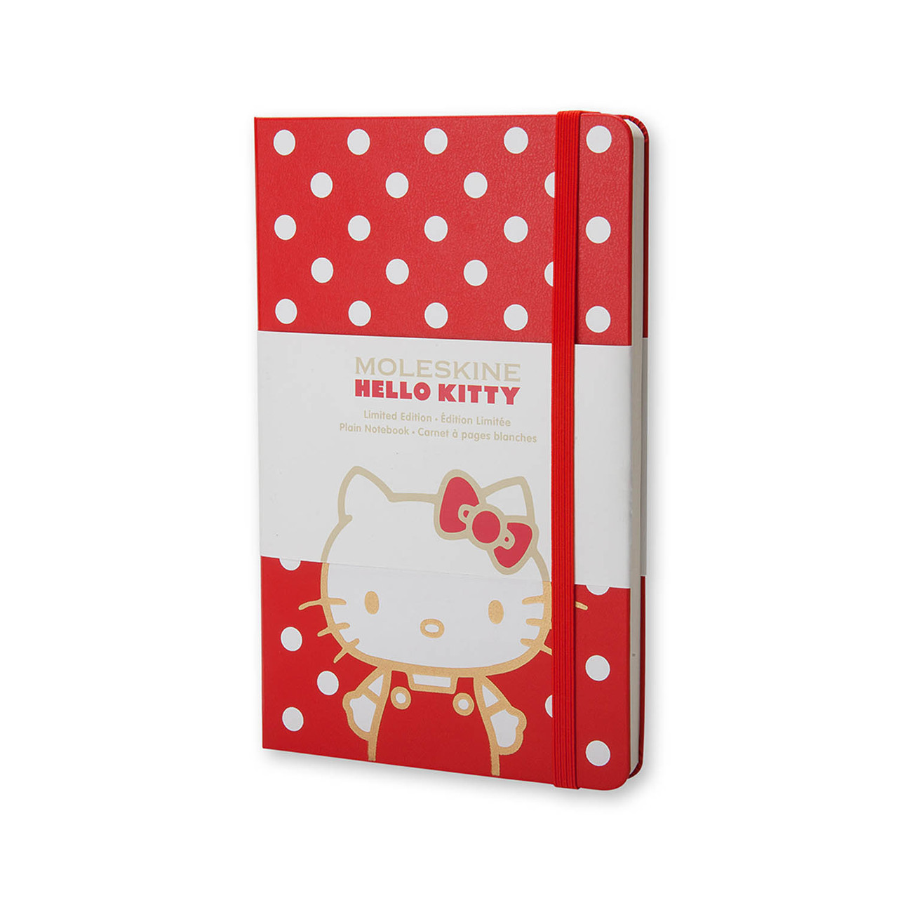 

Блокнот Moleskine Limited Hello Kitty Средний 240 страниц Красный Нелинованный (13х21 см) (8052204401666)