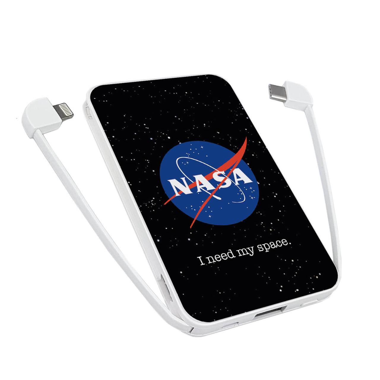 

Power Bank ZIZ 5000 mAh НАСА — Повербанк, УМБ, Портативная батарея (1794)