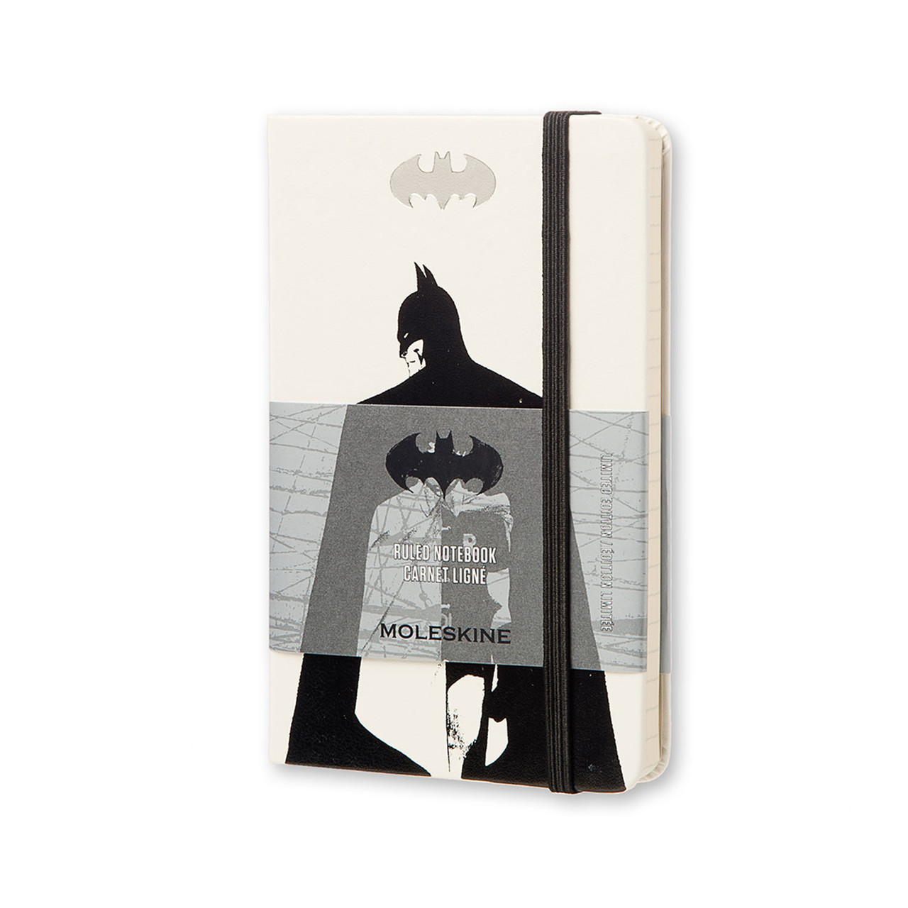 

Блокнот Moleskine Limited Batman (Бэтмен) Карманный 192 страницы Белый в Линейку (9х14 см) (8052204400911)