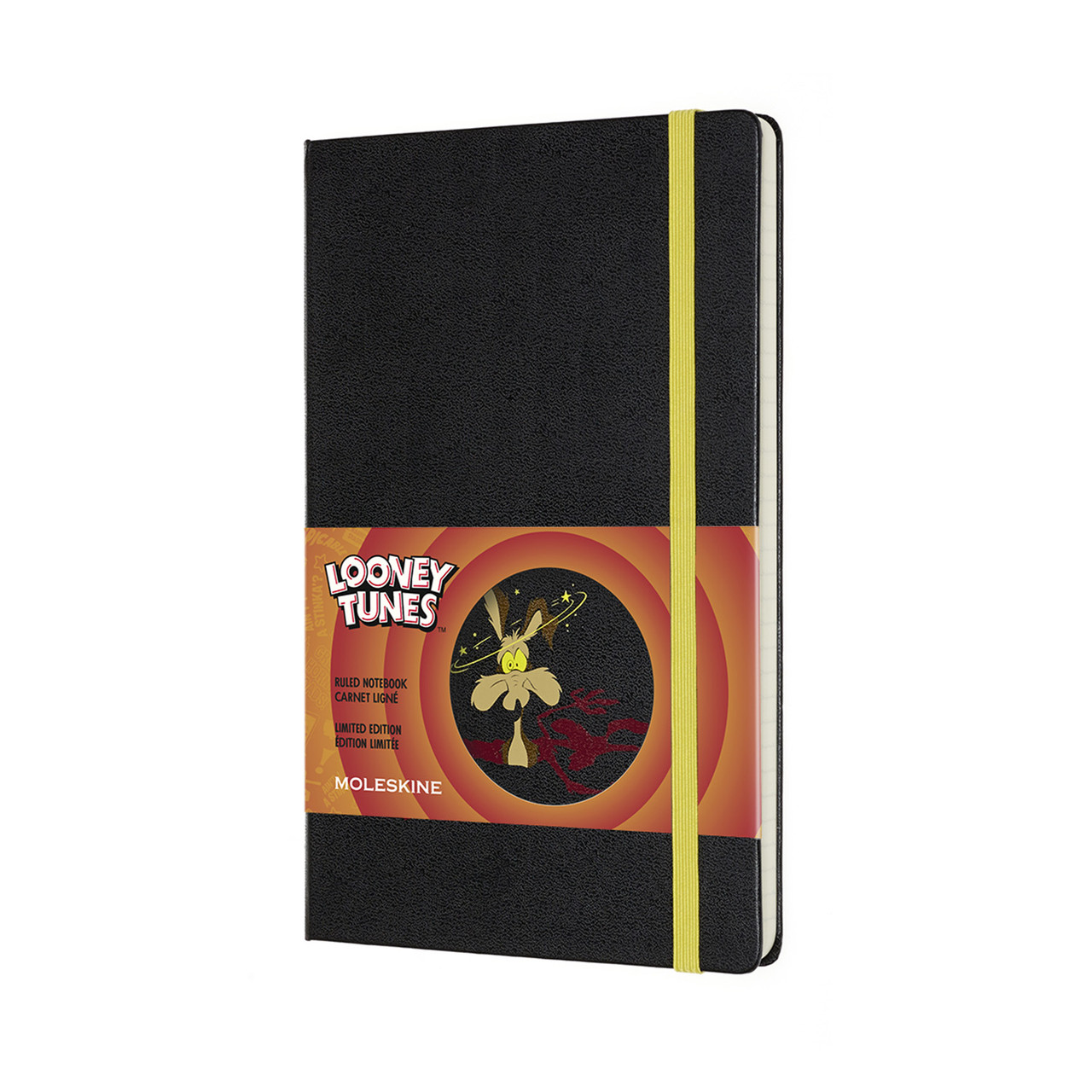 

Записник Moleskine Looney Tunes середній / Лінійка Вайл І.Койот (8058647621104)