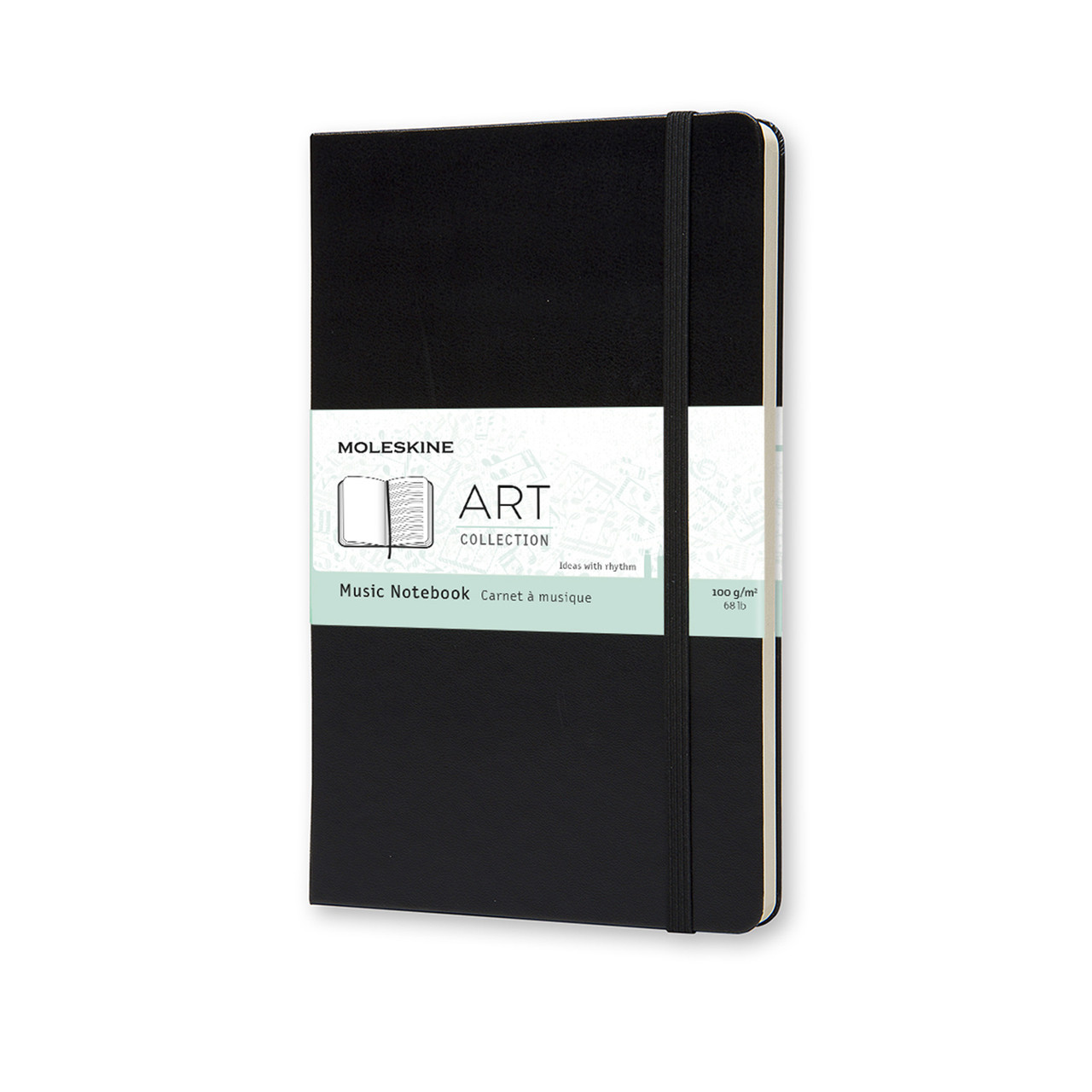 

Блокнот Moleskine Art Средний (13х21 см) Для нот Черный (9788862933100)