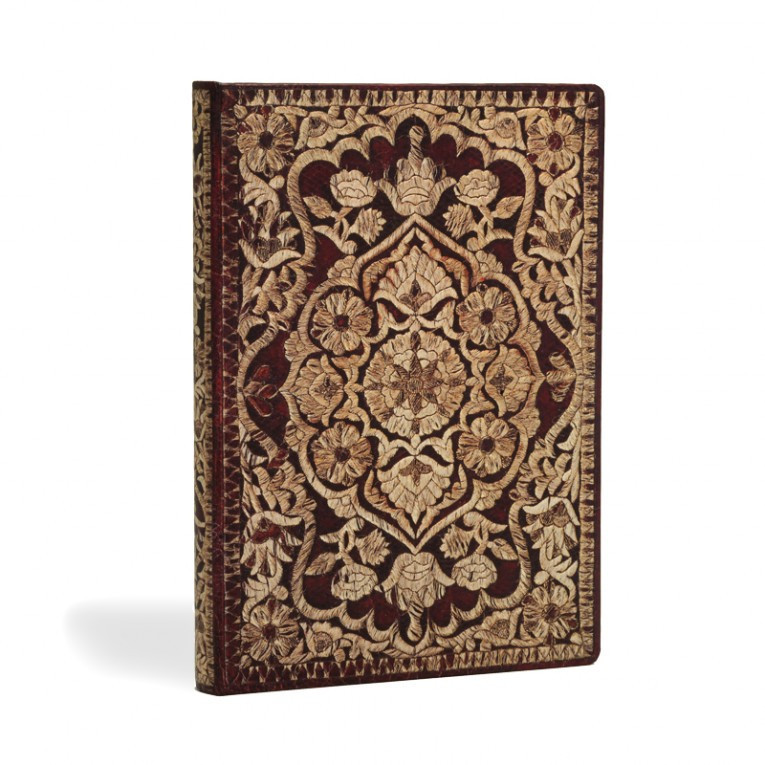 

Блокнот Paperblanks Расшитое великолепие Роса Средний в Линейку (13х18 см) (PB1205-4) (9781439712054)