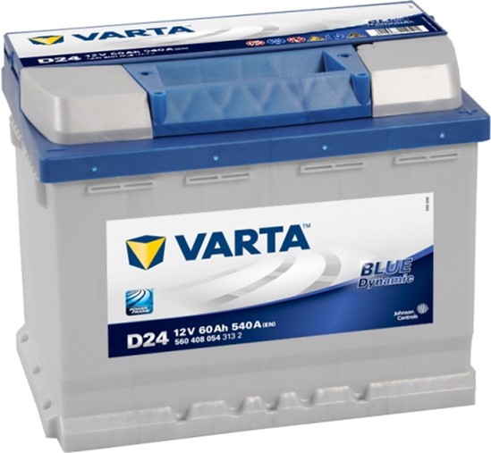 Автомобільний акумулятор Varta Blue Dynamic 60А Ев (-/+) D24
