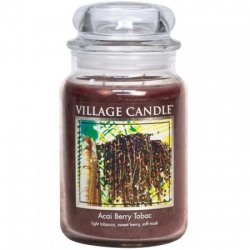 

Свеча Village Candle Свеча Ягоды Асаи Табак 602г (время горения до 170 часов)