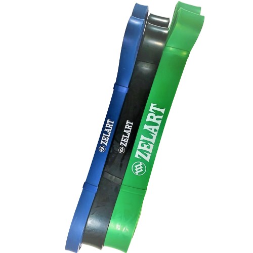 

Набор эспандеры-петли для подтягивания ZELART POWER BANDS жесткость XXS-XS-XS (FI-941)