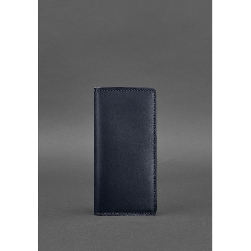 

Мужской элитный портмоне-купюрник BlankNote 11.0 Краст BN-PM-11-navy-blue Темно-синий