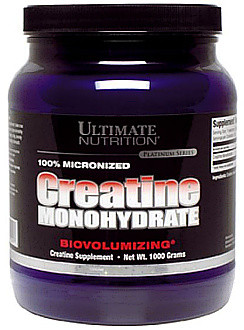 

Креатин Ultimate Nutrition Creatine monohydrate 1000 грамм Без вкуса (103179)