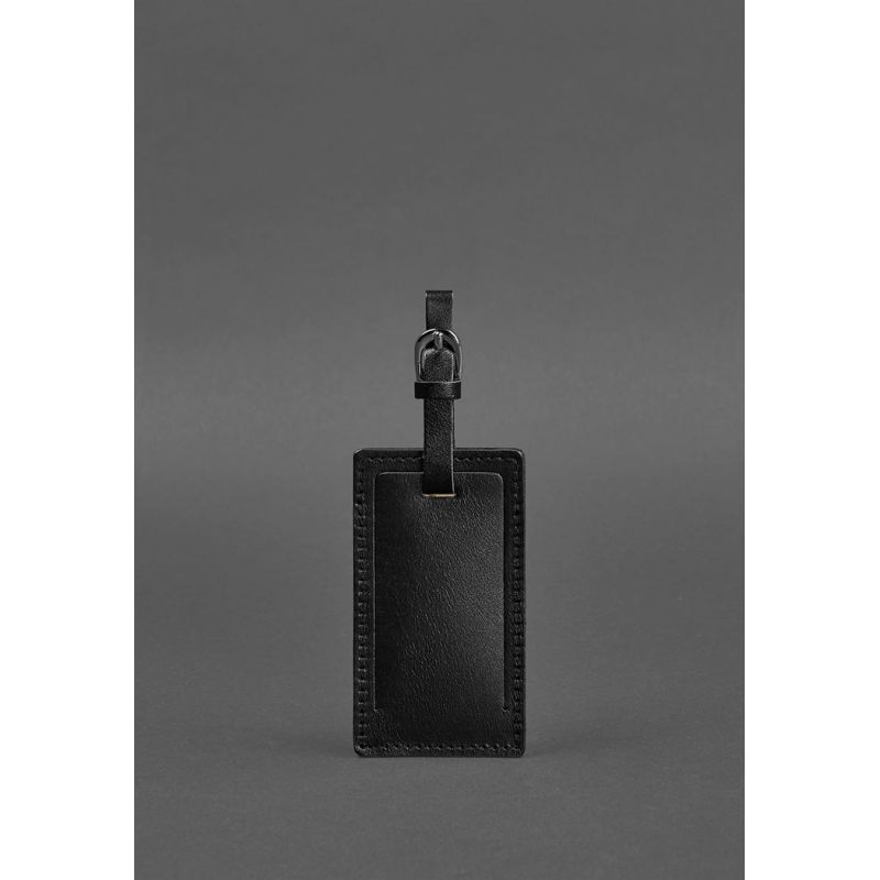 

Бирка для багажа 3.0 из кожи краст BlankNote BN-TAG-3-g Черная