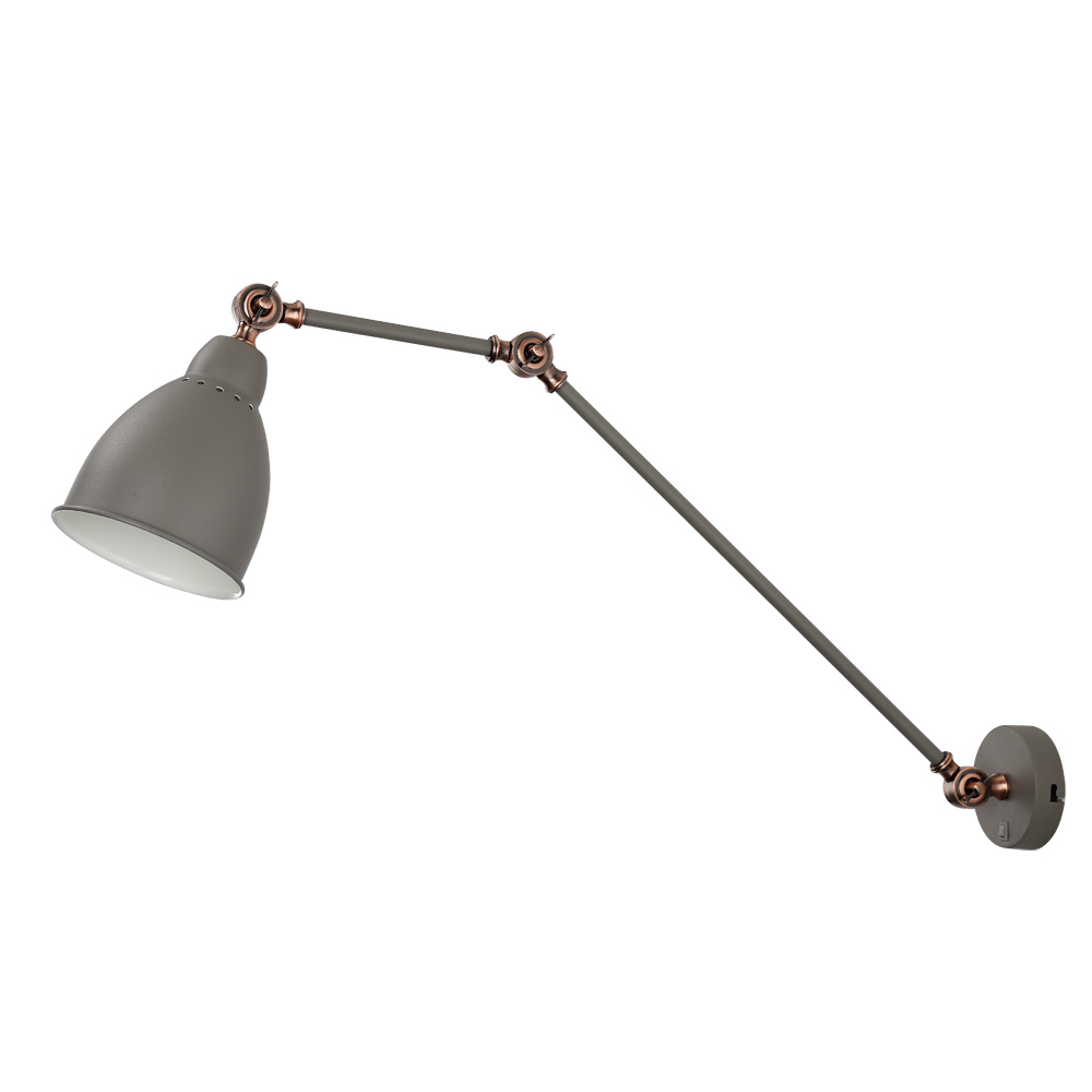 

Настенный светильник Arte Lamp A2055Ap-1Gy Braccio