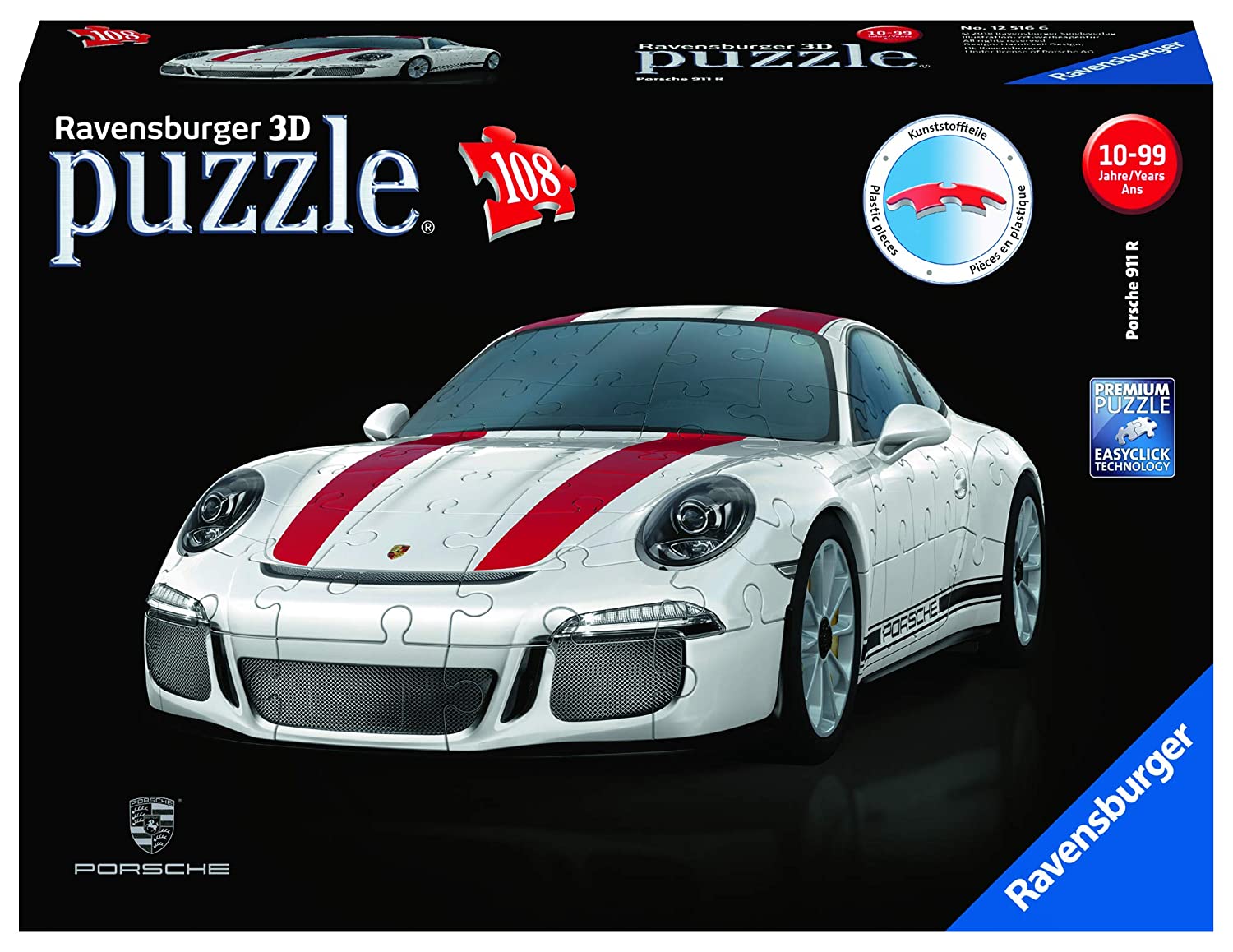 

Пазл 3D RAVENSBURGER Porsche (125289)