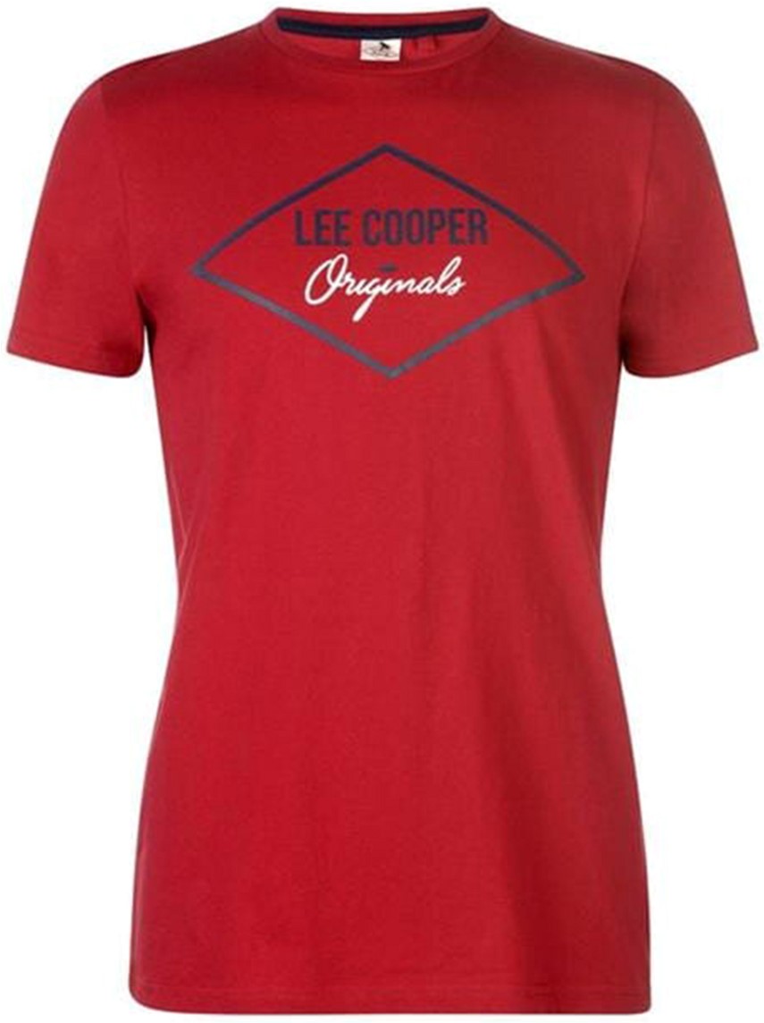 

Футболка Lee Cooper 597296-08  Красная, Футболка Lee Cooper 597296-08 M Красная