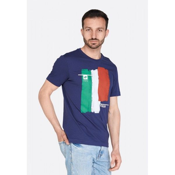

Футболка мужская Lotto TEE ITALIA JS M EVENING BLUE 213468/28A