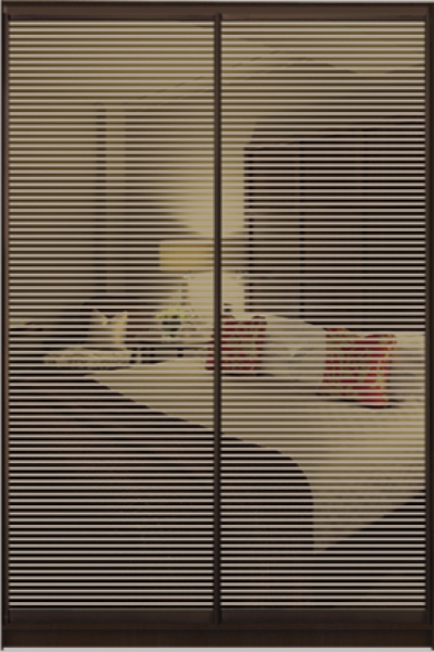 

Шкаф купе Luxe Studio Классик-1 Тонированное зеркало с Пескоструем-6 1300x2200x450 двухдверный