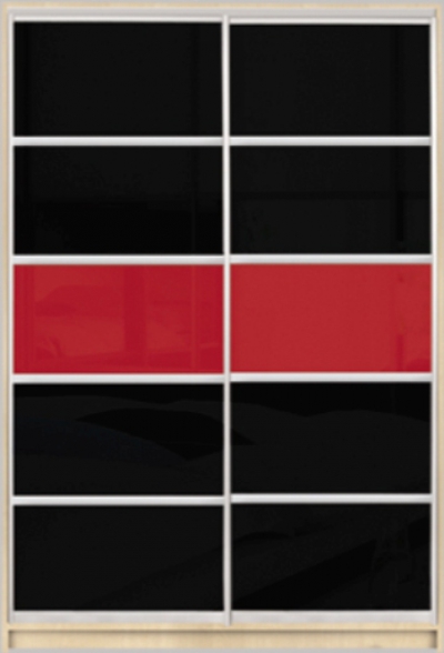 

Шкаф купе Luxe Studio Классик-1 Цветной комбинированный фасад-6 1500x2200x450 двухдверный