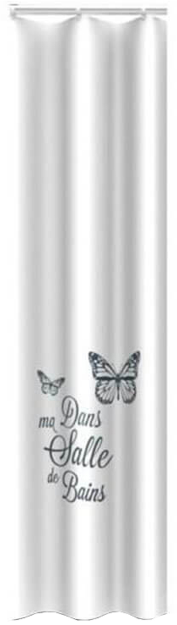 

Шторка Trento Butterfly белая (46420)