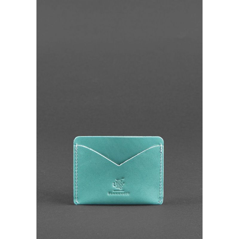 

Женская кожаная визитница BlankNote 5.0 Бирюзовый BN-KK-5-tiffany