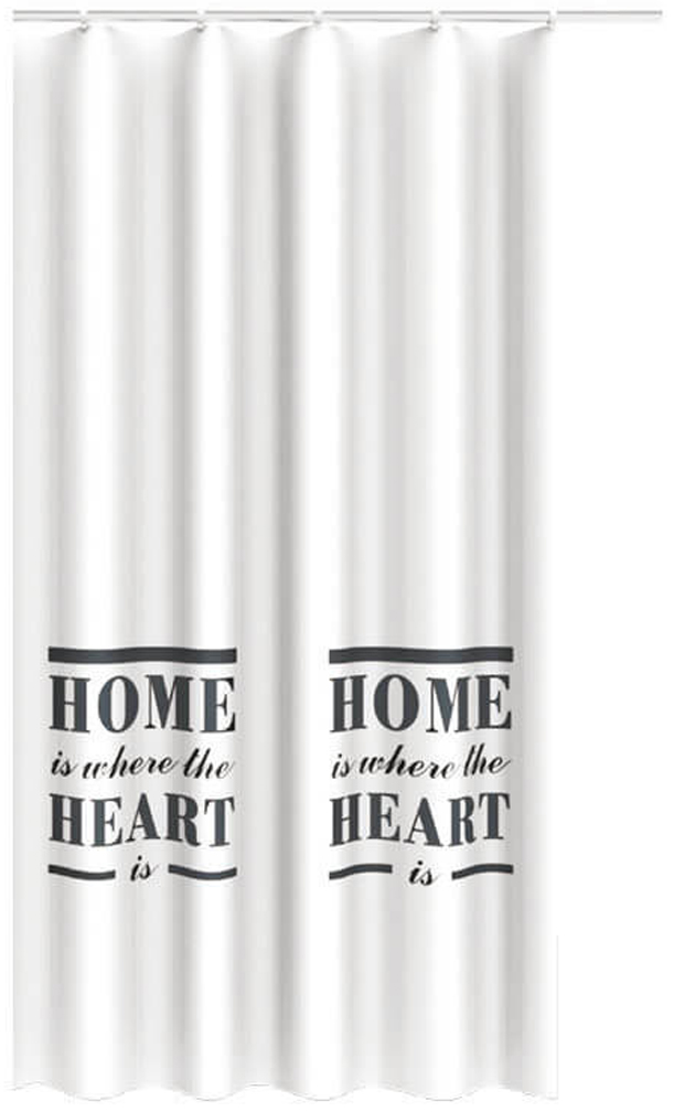 

Шторка Trento Home Heart белый (46404)