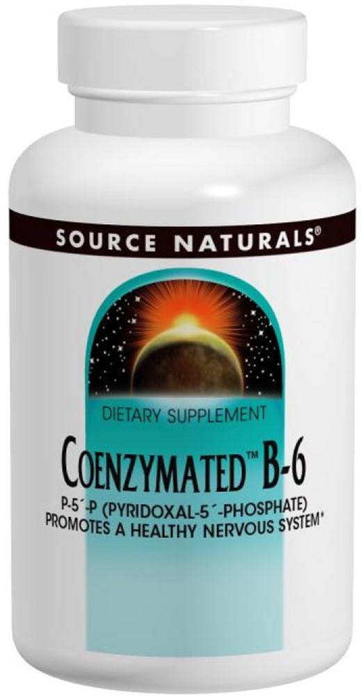 

Витамины Source Naturals Коэнзим витамина В6 100 мг 60 таблеток (021078018605)