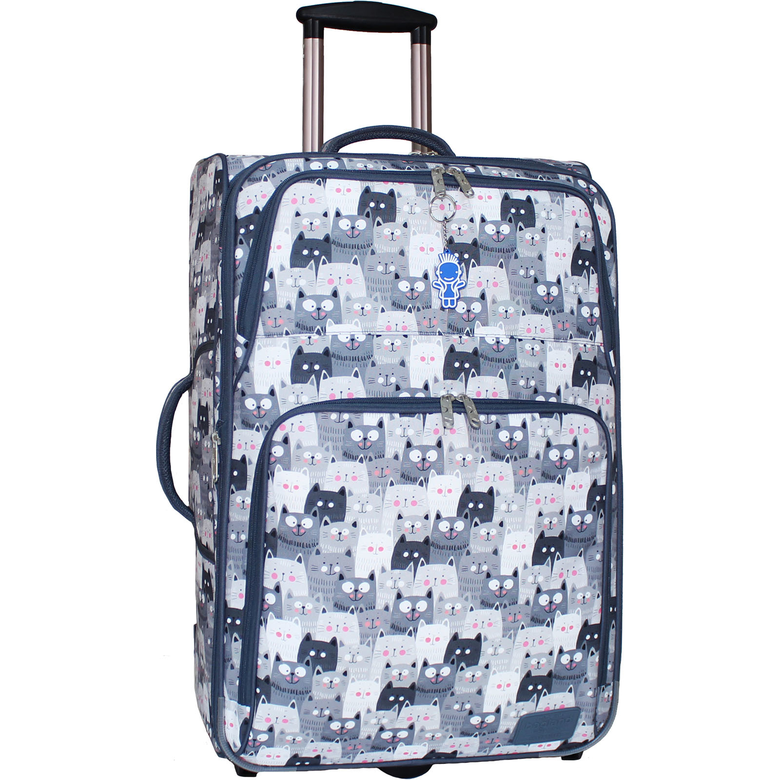 

Чемодан женский Леон Bagland 68x43x24 см (acs0000290) Разноцветный