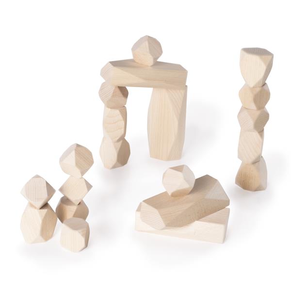 

Набор деревянных блоков Natural Play Стоунхендж Guidecraft 28х28х9 см (igr0000591) Бежевый