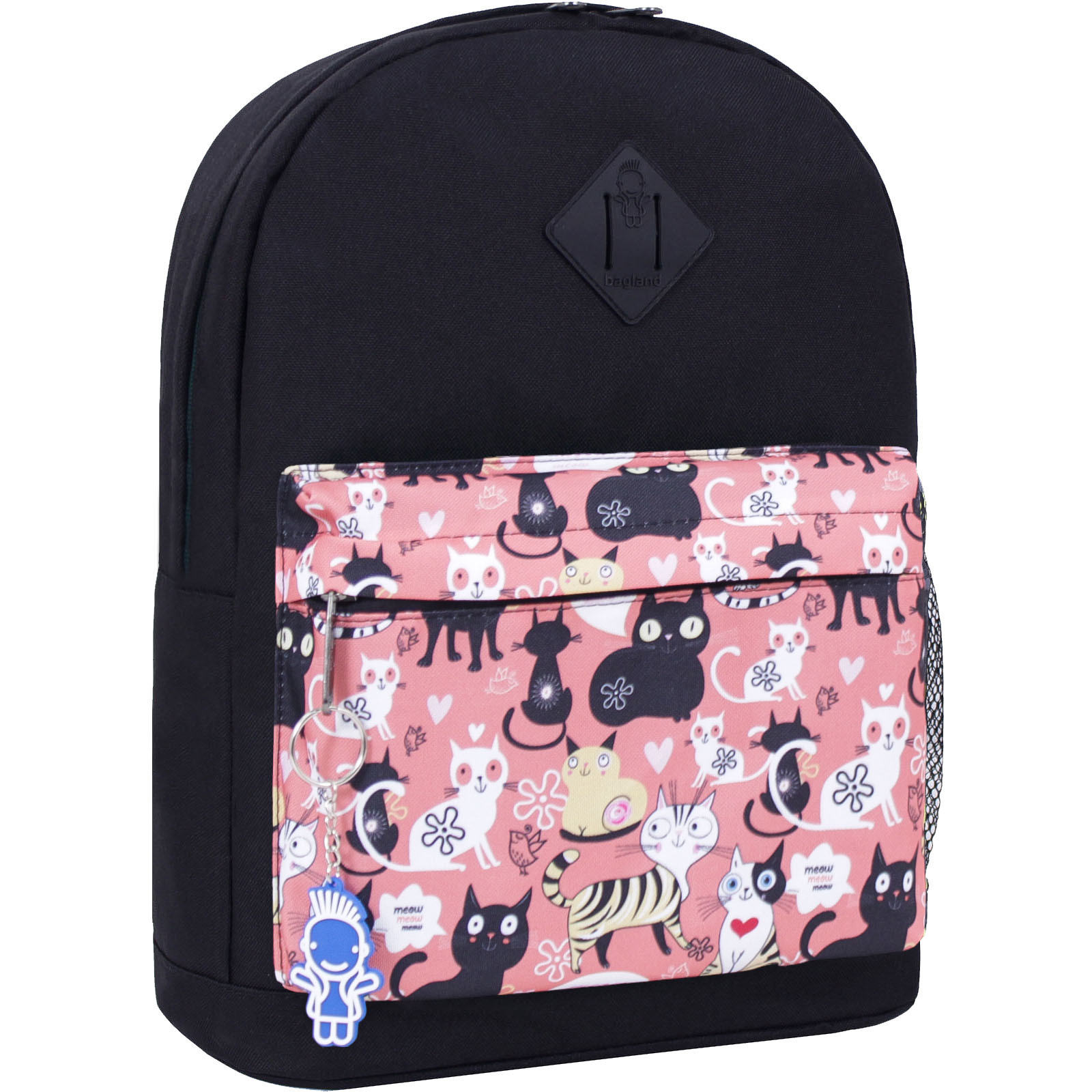 

Рюкзак женский Молодежный Bagland 38х29х15 см (acs0000673) Черный