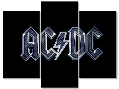 

Модульная картина IDEAPRINT AC/DC V-10249 90x70 см