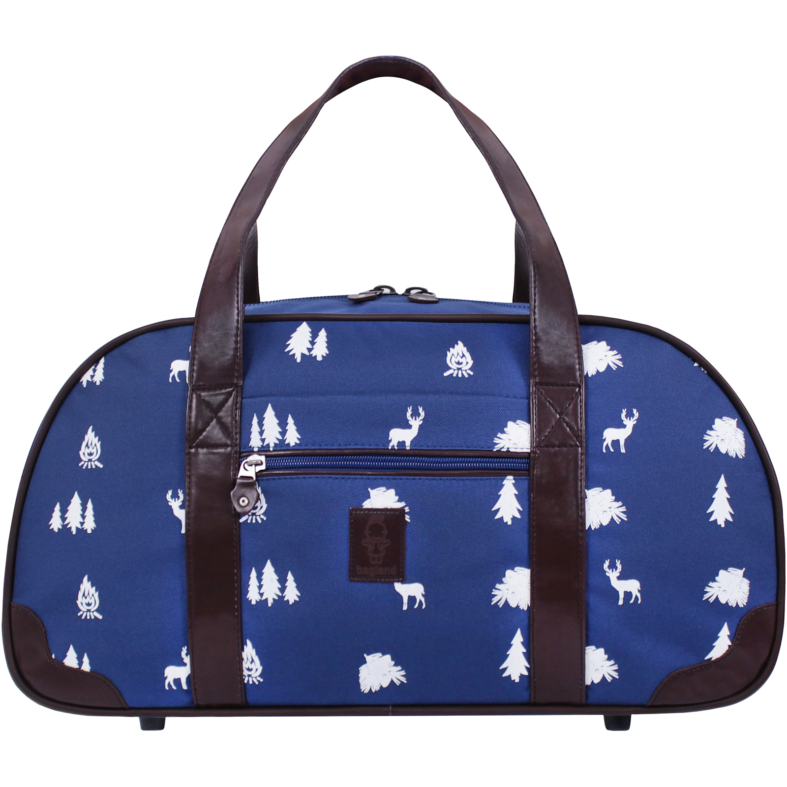

Сумка дорожная женская Саквояж Bagland 26 x 53 x 21 см (acs0000889) Синий