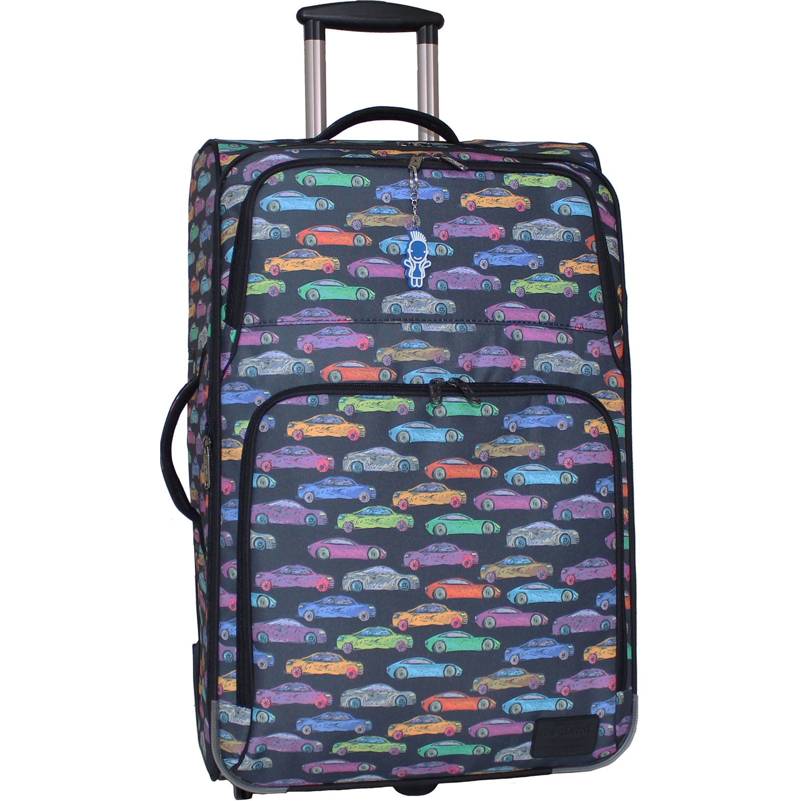 

Чемодан мужской Леон Bagland 68x43x24 см (acs0000280) Разноцветный
