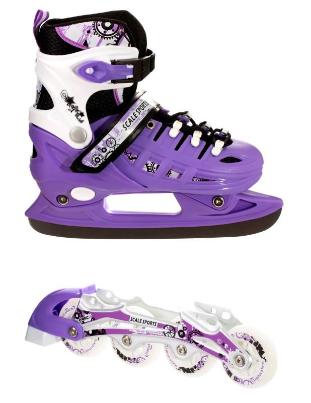 

Ролики коньки детские Scale Sports 38 - 41 (fit0002175) Фиолетовый