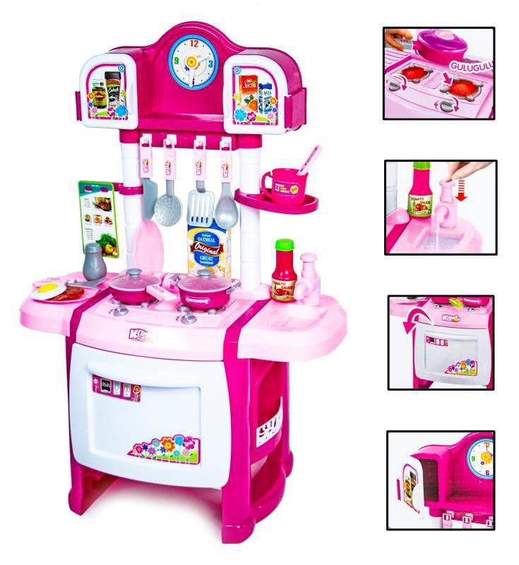 

Игровая кухня детская Yufeng 3+ (det0001959) Розовый