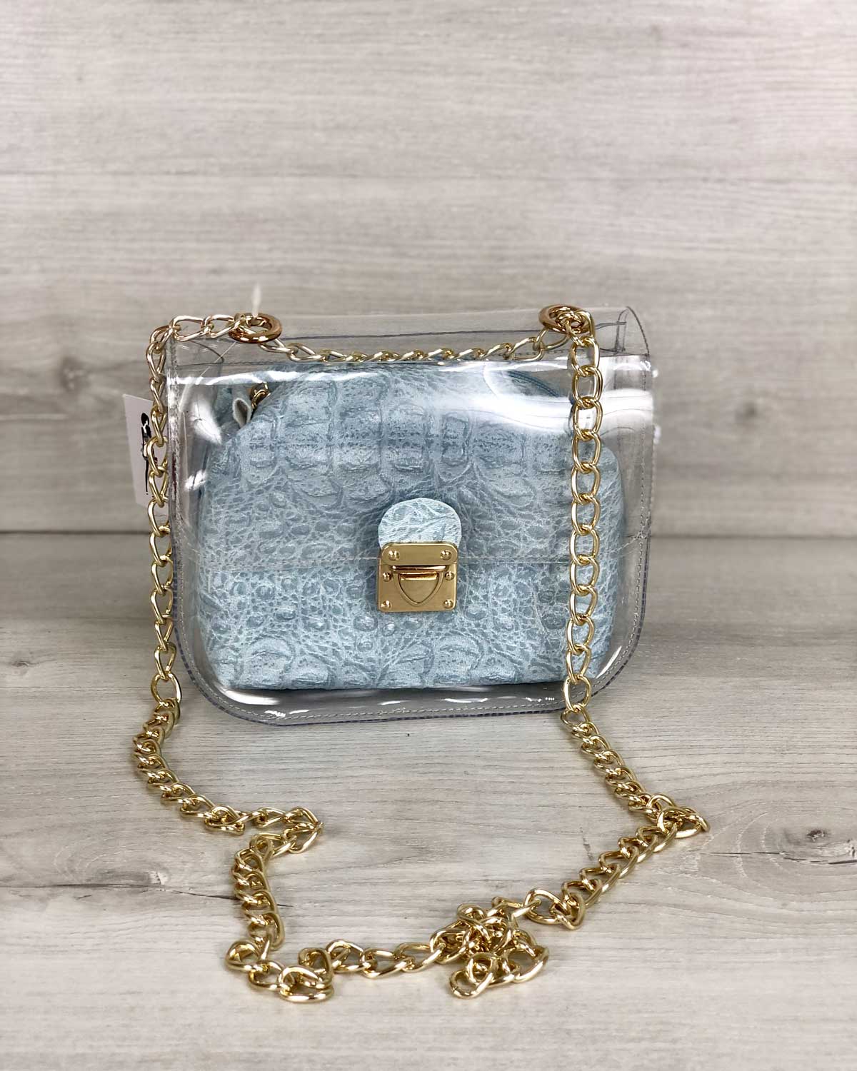 

Сумка женская WeLassie 17х9х19 см Силикон С Голубым