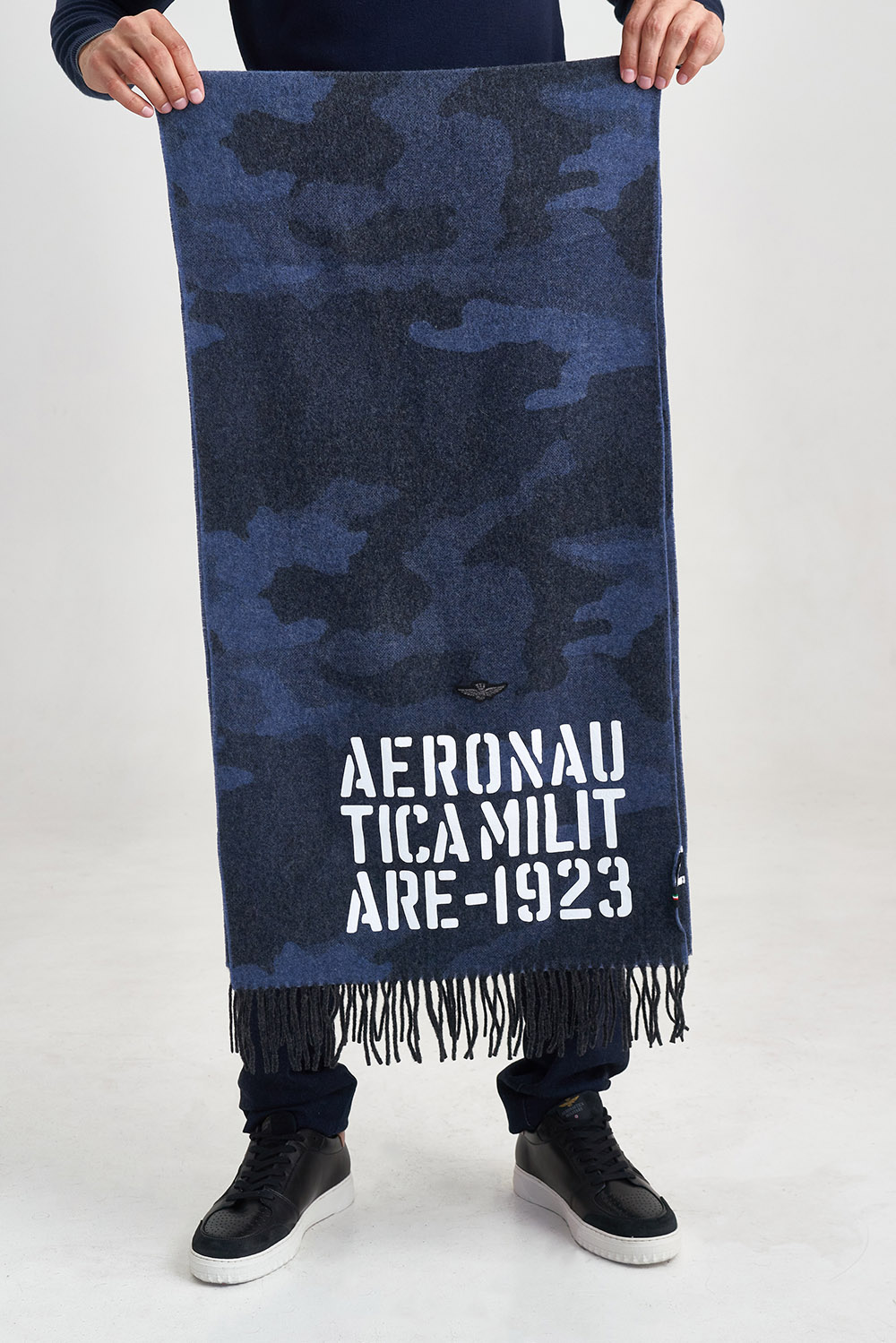 

Шерстяной камуфляжный шарф Aeronautica Militare 3586