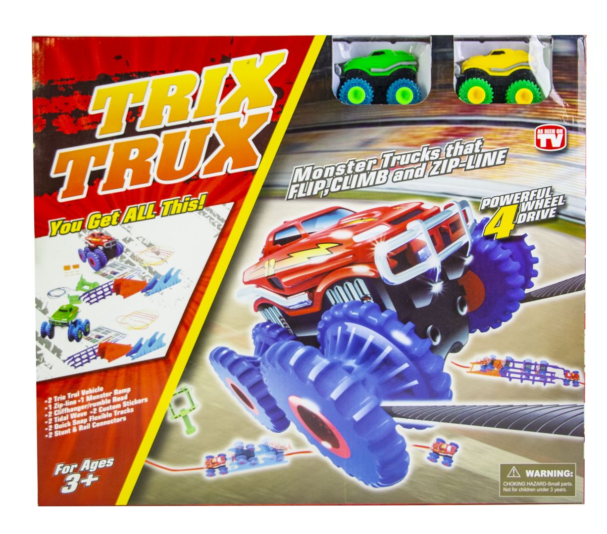 

Монстер Траки Trix Trux 3+ (igr0000920) Разноцветный