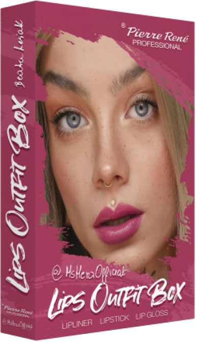 Акция на Набор косметики для губ Pierre Rene Lips Outfit Box №1 (3700467841617) от Rozetka UA