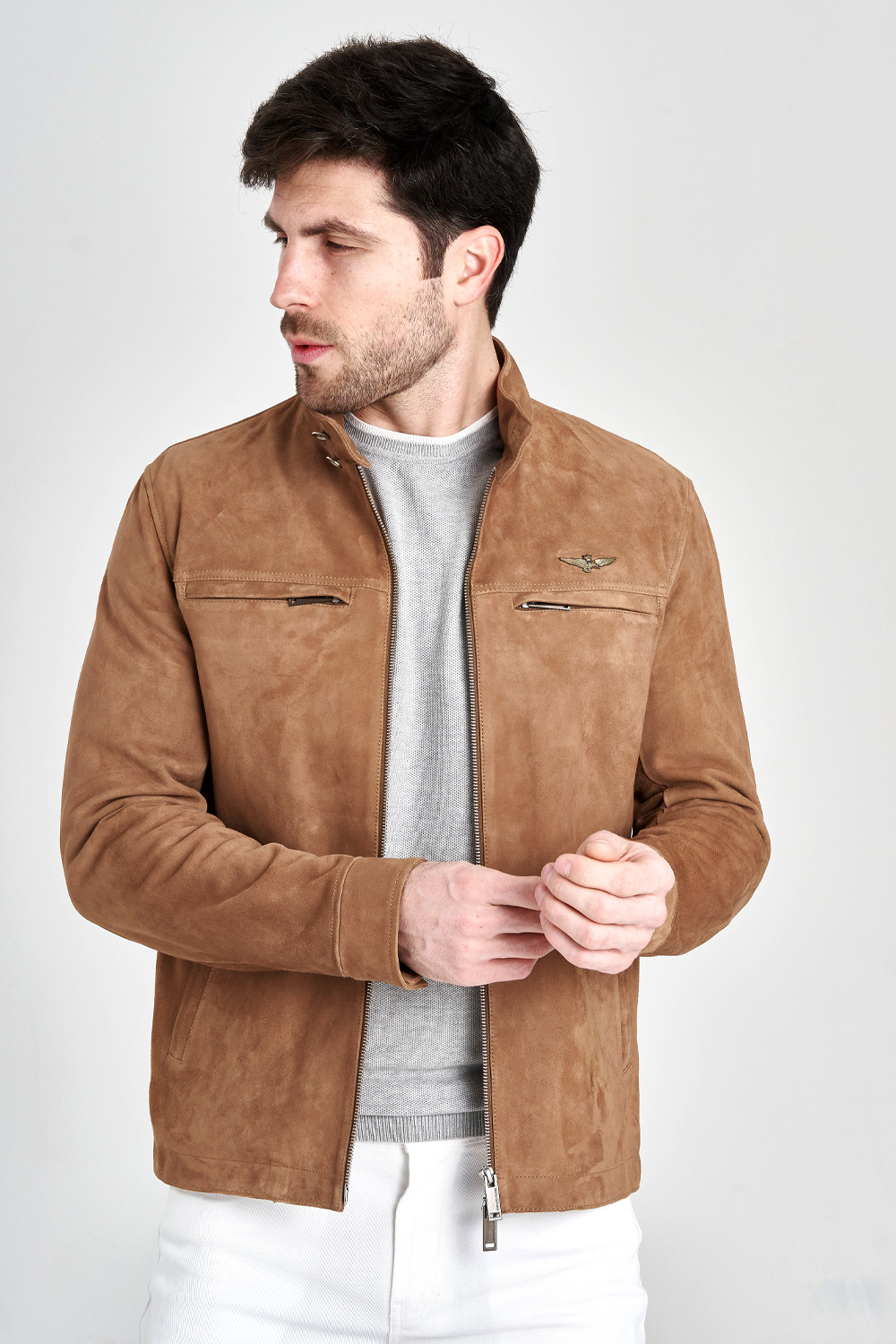 

Замшевая куртка Aeronautica Militare 3146 50