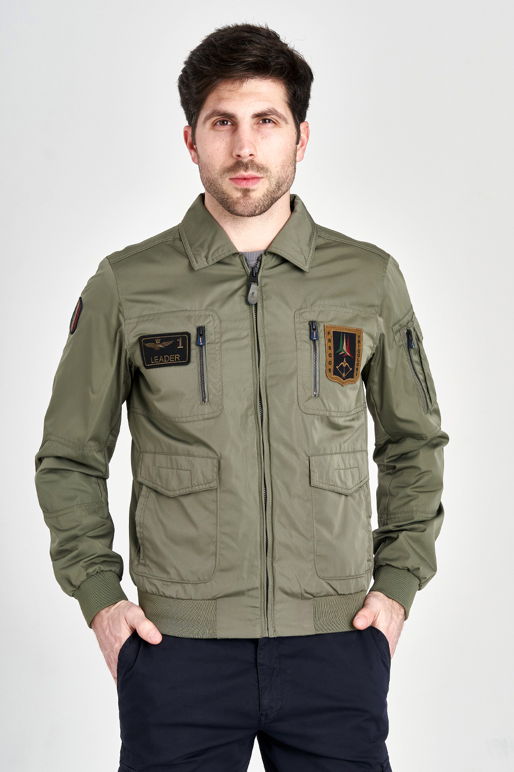 

Куртка пилот цвета хаки Aeronautica Militare 3131, Куртка пилот цвета хаки Aeronautica Militare 3131 50