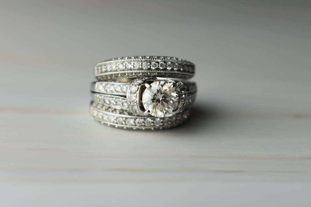 

Золотое Тройное Кольцо С Бриллиантом Sky Jewelry 6661112 17,5 Размер