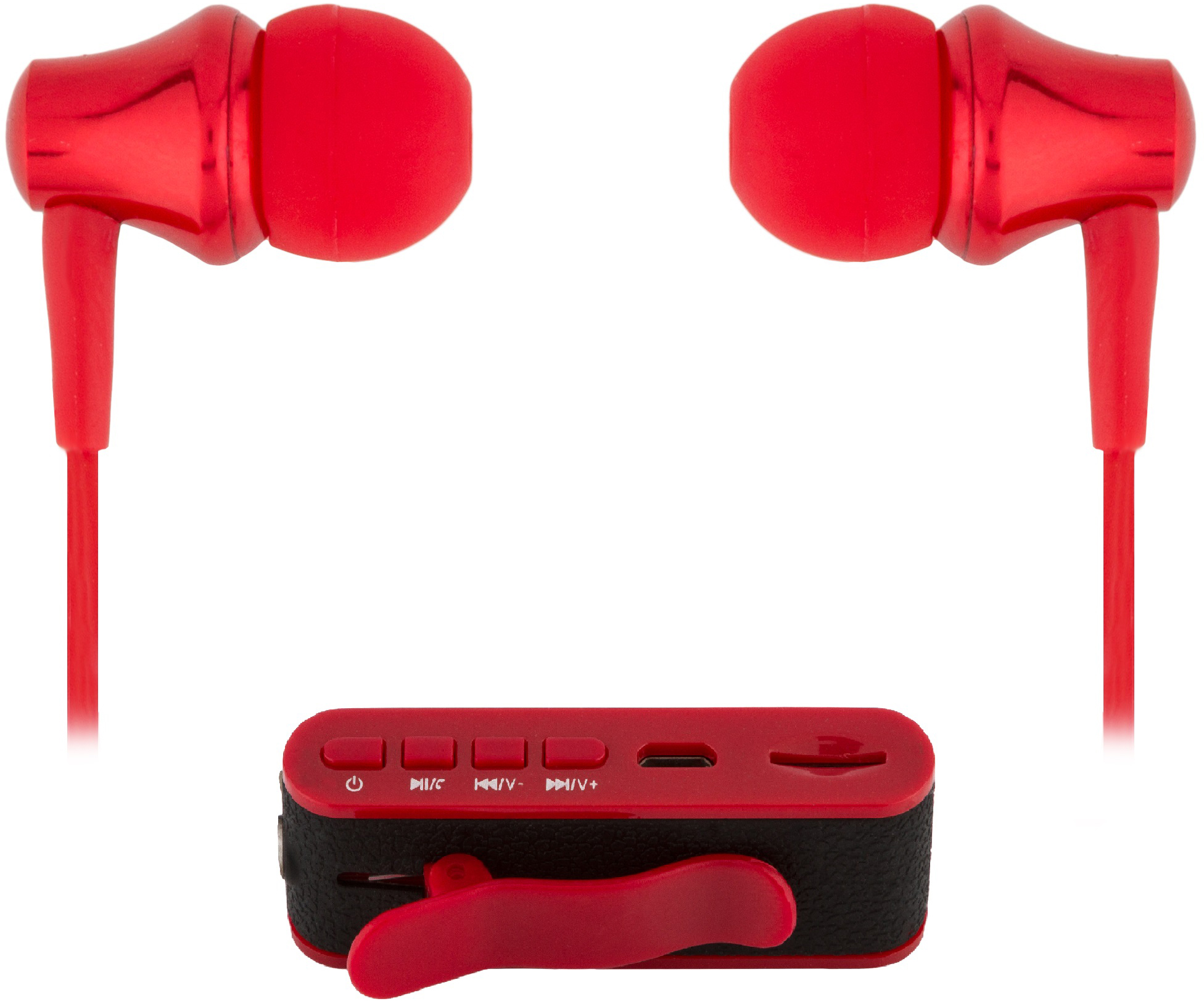 

Наушники Ovleng M1 Radio TF Red (noetm1r)